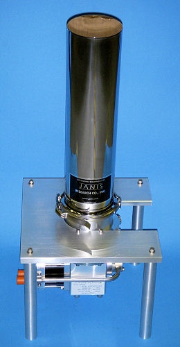 SHI-4T-1 Non-Optical 4 K Cryostat with Optional Mounting Stand