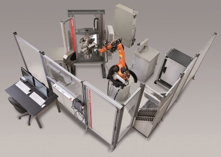 Robotic test system for automatic metals testing
