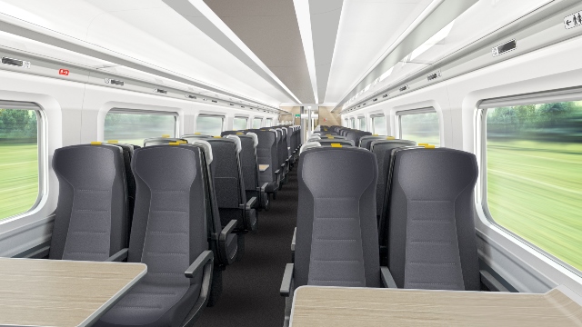 Hitachi Class 800 Standard Interior.