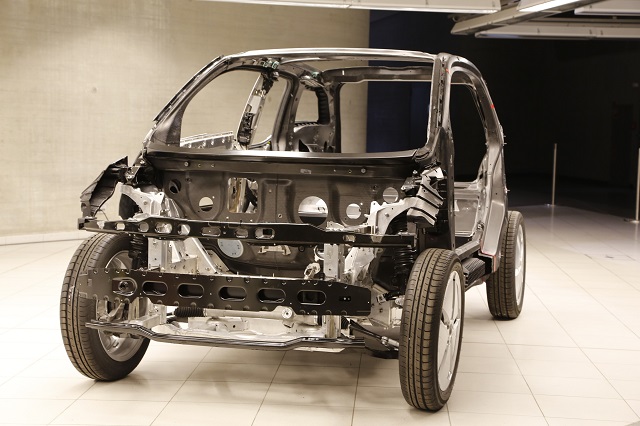 BMW’s i3 utilizes proprietary adhesives provided by Dow Chemical to join the passenger cell made of composites to the aluminum drive module. Similar adhesives have employed in the aerospace industry to join mixed materials.