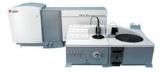 Beckman Coulter LS 13 320 Particle Size Analyzer with the Aqueous Liquid Module (ALM) and the Auto Prep Station.