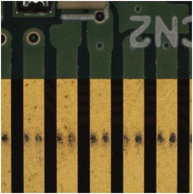 When performing inspection with a traditional microscope, it is often impossible to image the inner pattern of the circuit board.