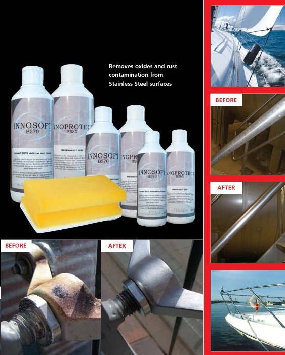 Cleaning and passivation kit for stainless steel