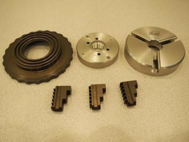 Disassembled 3 Jaw chuck