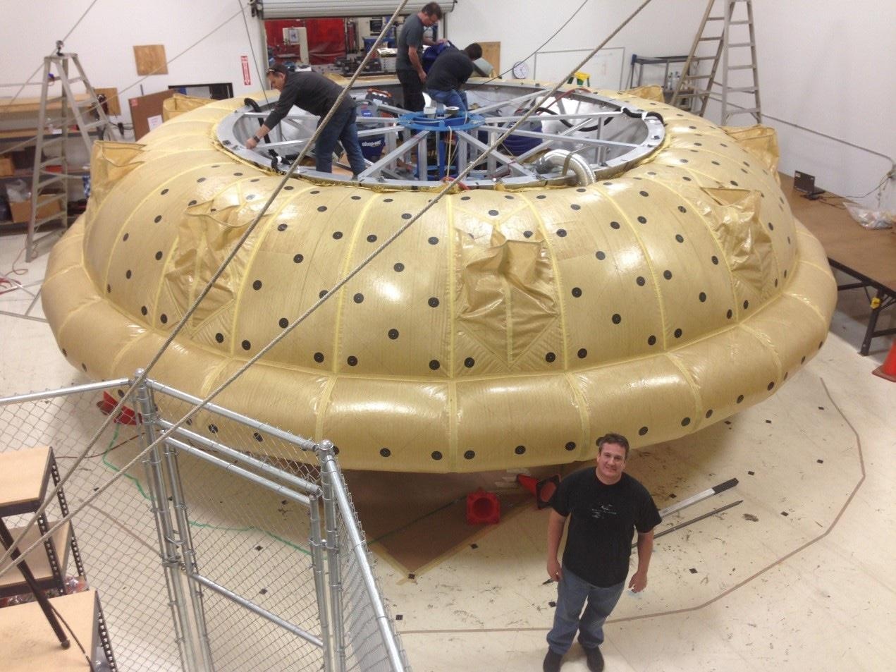 MID-MOUNTAIN’S COATED FABRIC FOR SIAD-E (supersonic inflatable aerodynamic decelerator) for NASA LDSD program (low density supersonic decelerator)