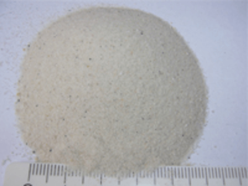 20 g sand as base material for a test milling