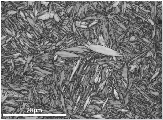 Fast and Effective EBSD Mapping of Martensitic Stainless Steel