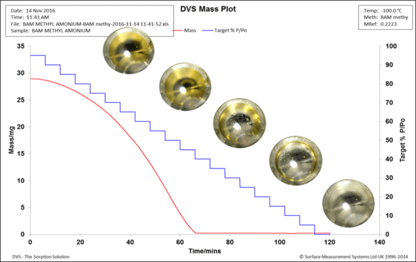 DVS Resolution Drying Kinetics with Microscopy