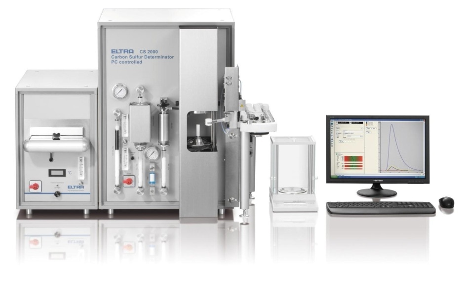 ELTRA’s CS-2000 elemental analyzer allows for determination of C and S in both organic and inorganic samples.