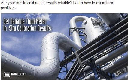 In-Situ Calibration Validation of Thermal Flowmeters – Methods and Pitfalls