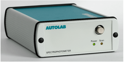 The Autolab spectrophotometer.