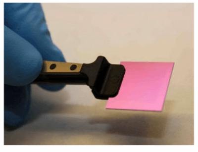 CVD grown graphene on silicon/silicon oxide substrate