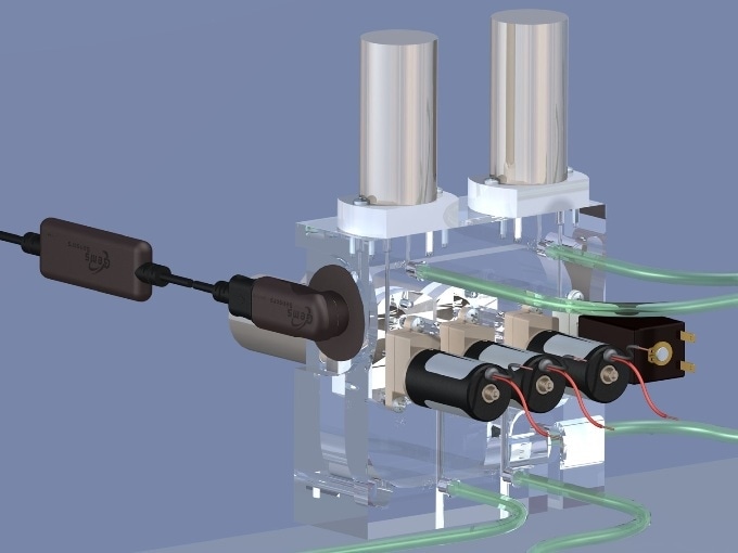 Gems Medical Sciences redesigned the manifold of a transport ventilator, reducing space requirements by 40%.