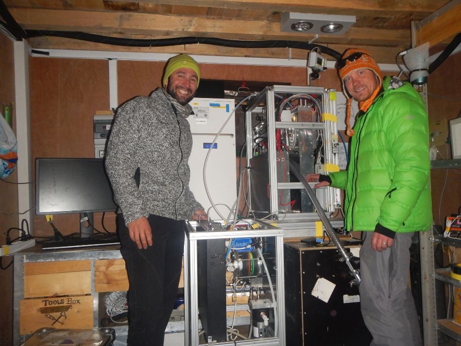 Dr Bianchi’s deployments of the API-TOF to the mountain tops in Nepal and Europe