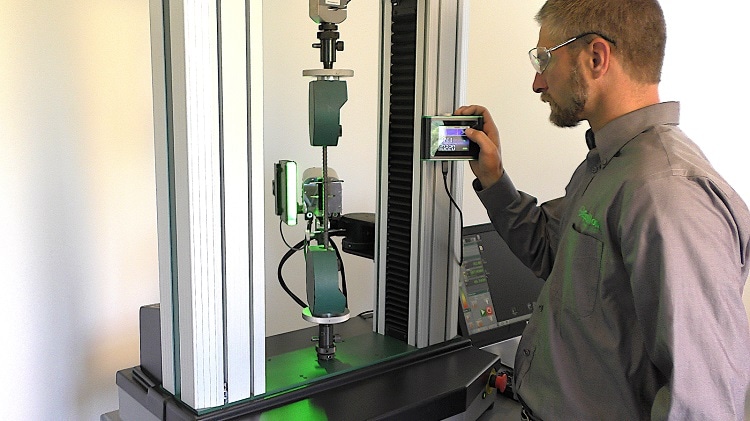Reliable Non-Contact Strain Measurements for Materials Testing