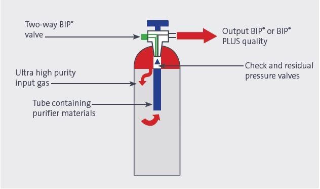 BIP® valve and purifier design