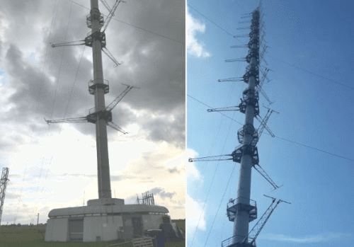 The ACTRIS campaign took place at the CESAR observatory in the Netherlands. 12 PTR-MS measured VOCs in ambient air for two weeks, sampling from a shared 10-meter sampling line.