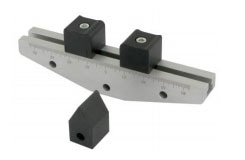 Hardened supports on a standard bend fixture