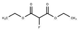 Diethylfluoromalonate is liquid at room temperature, and can be analyzed neat in a standard NMR tube