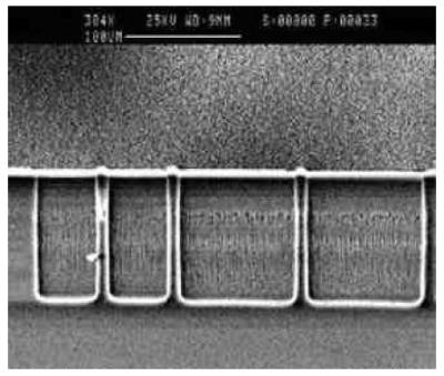 110 µm deep etch