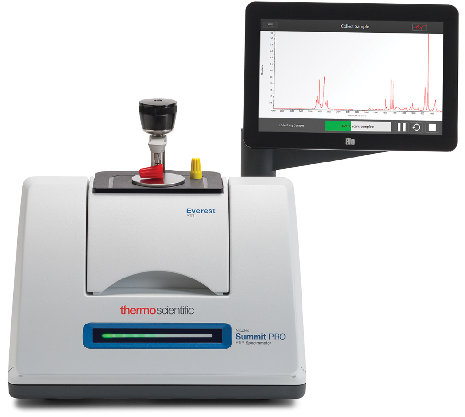 Using the Nicolet Summit FTIR Spectrometer and Everest ATR Accessory to acquire high-quality infrared spectra from plastic parts.
