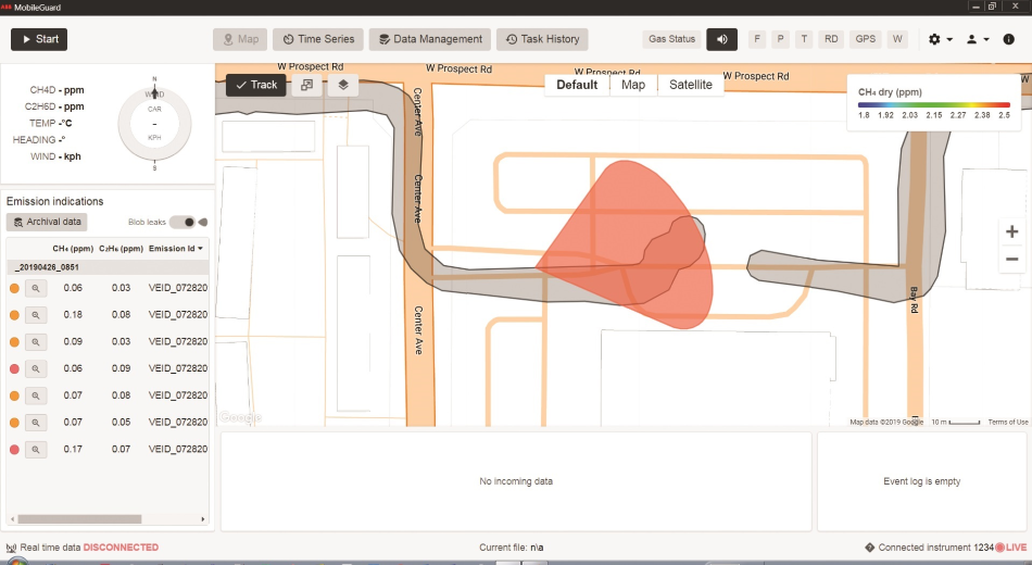 Detect, Map, and Quantify Natural Gas Leaks in Real-time