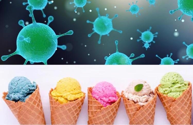 The introduction of friendly bacteria into low-fat ice cream is a breakthrough in the search for healthy alternative comfort foods