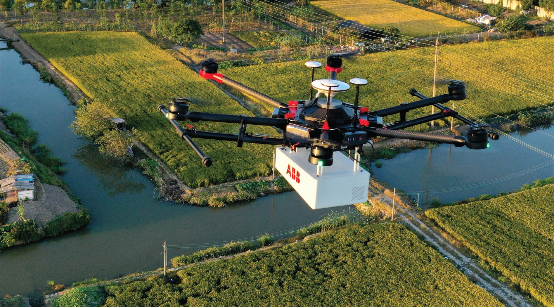 Recently released HoverGuard™ is a drone-based version of ABB’s leak detection system.