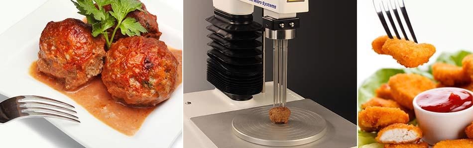 Typical multiple penetration test on the Texture Analyser mimicking real-life food interaction.