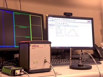 NIR spectroscopy in the laboratory.