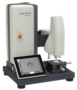 Vickers hardness tester.