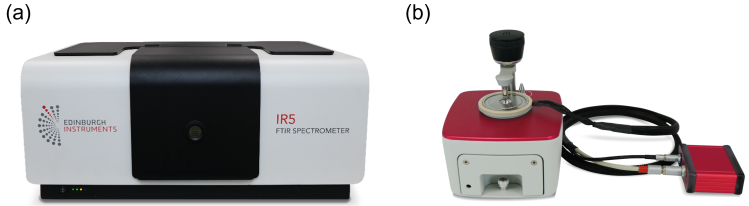 Edinburgh Instruments IR5 FTIR Spectrometer.