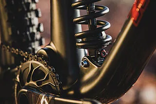 The SRAM Eagle chainrings are developed in Schweinfurt, Germany.