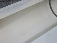 Surface finish of a traditional sand mould