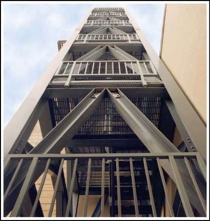 fiberglass stair tower