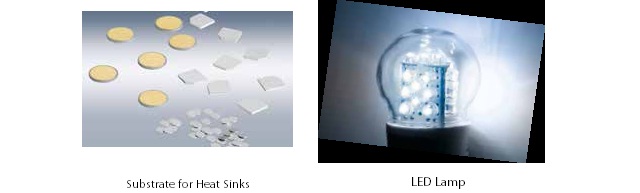 H.C. Stark offers substrates for heat sinks and LED lamps.