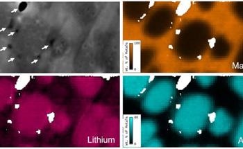 The Mapping of Lithium in a Scanning Electron Microscope (SEM)