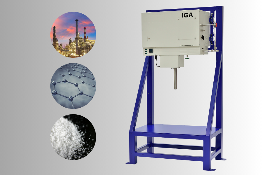 IGA-100: For the analysis of sorption on carbons, catalysts, zeolites and polymers