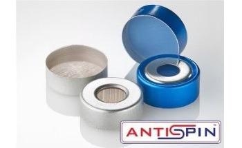AntiSpin Headspace Crimp Caps from Chromatography Direct