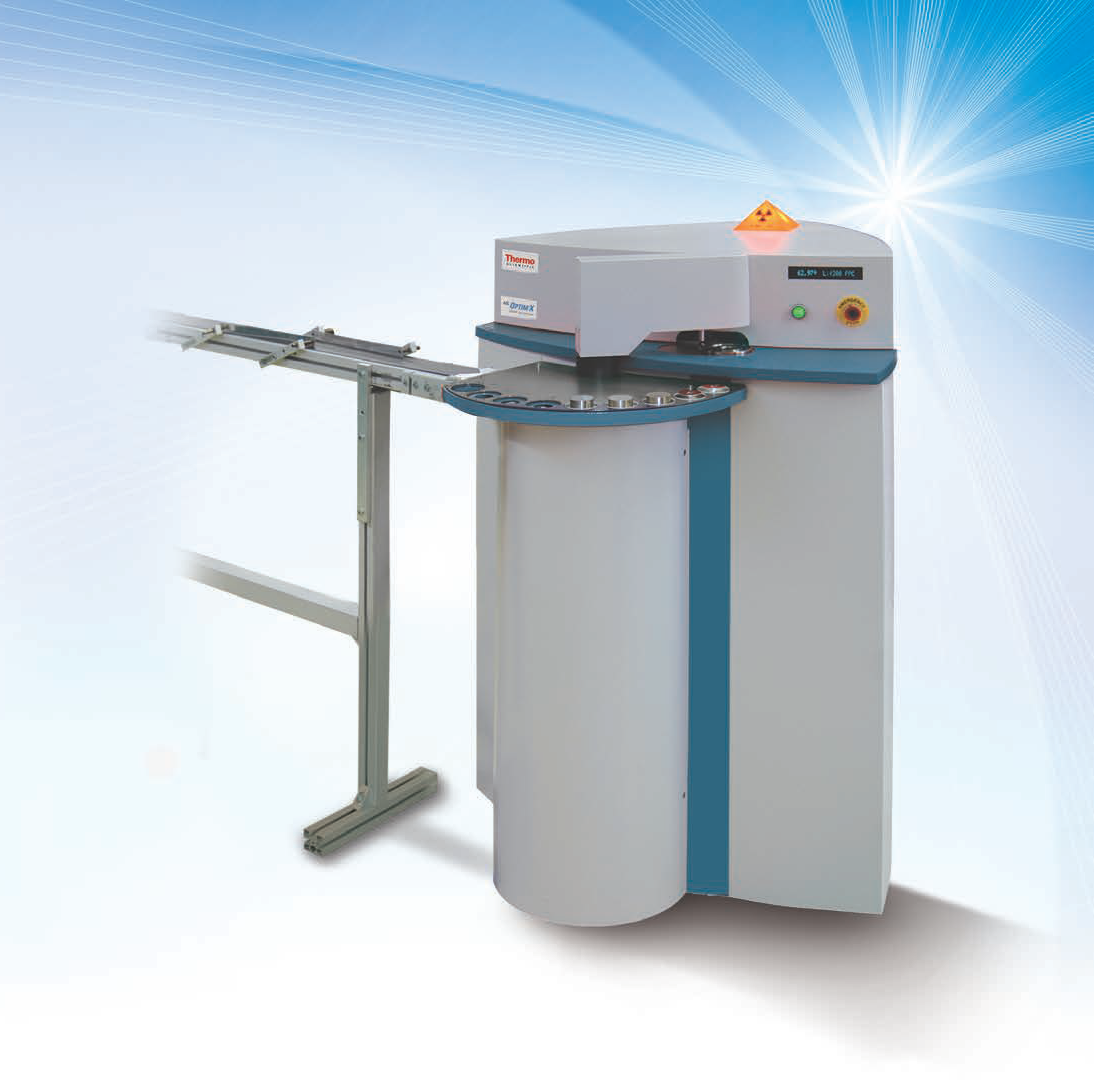 Full automation with Thermo Scientific ARL SMS-Omega loading system connecting full automatic preparation machines.