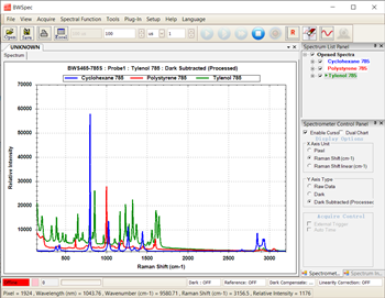 Advanced Spectral Data Acquisition Software: BWSpec® Software