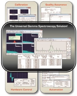 GammaVision Gamma Spectroscopy from ORTEC
