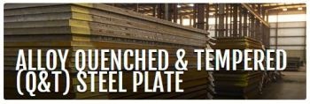 Durable Alloy Quenched and Tempered (Q&T) Steel Plate