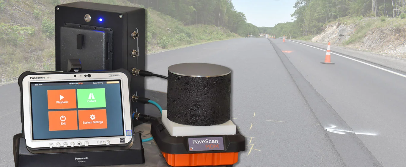 Quality Control of Asphalt Density with the PaveScan MDM