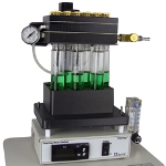 FlexiVap™ Work Station with Vacuum Manifold for Analytical Nitrogen/Air Evaporators from Glas-Col