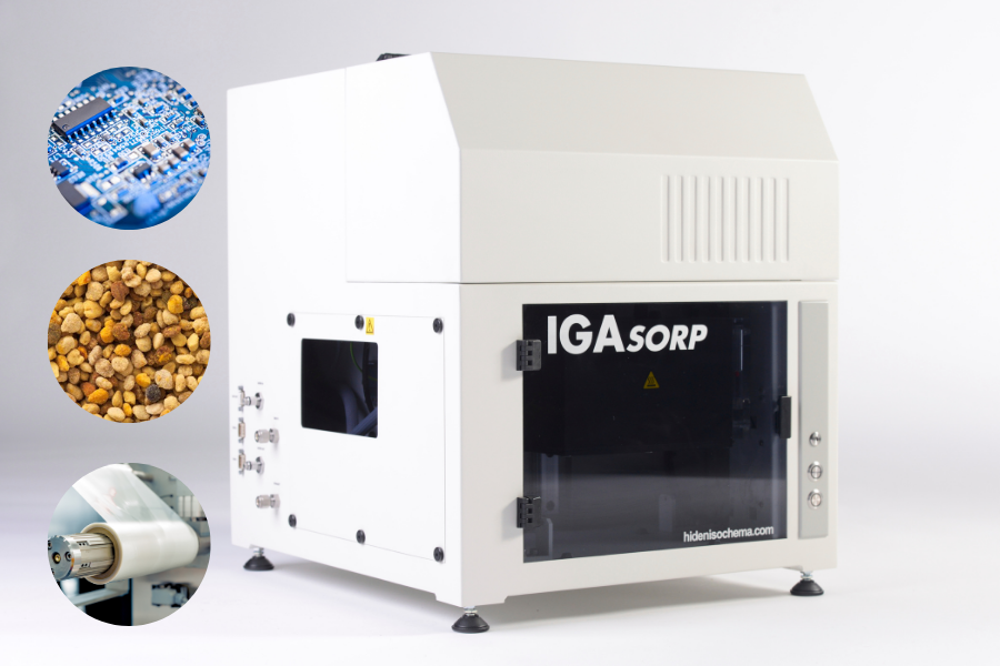 Moisture Sorption Measurements over a Wide Range of Temperatures with the IGAsorp-HT