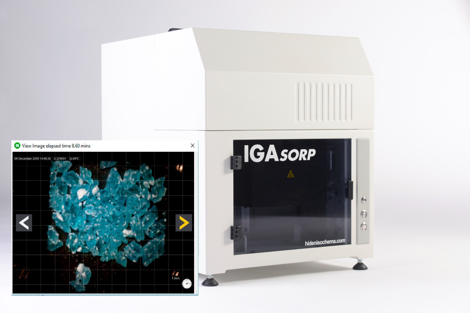 Dynamic Vapor Sorption with Integrated Video Microscope for the Analysis of Phase Changes