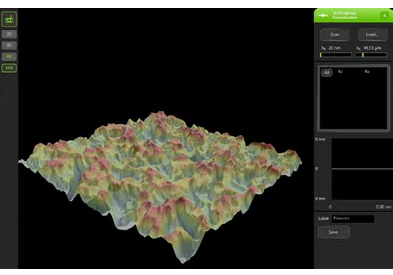 3D Roughness analysis with Desktop SEM