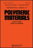 International Journal of Polymeric Materials: Taylor & Francis