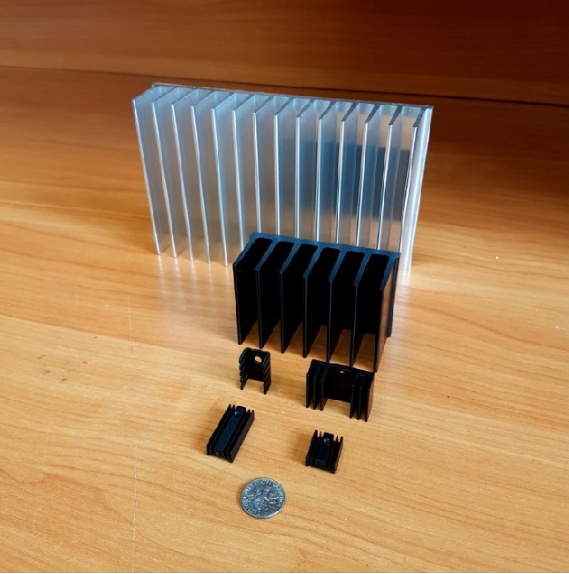 Examples of a passive heat sink.